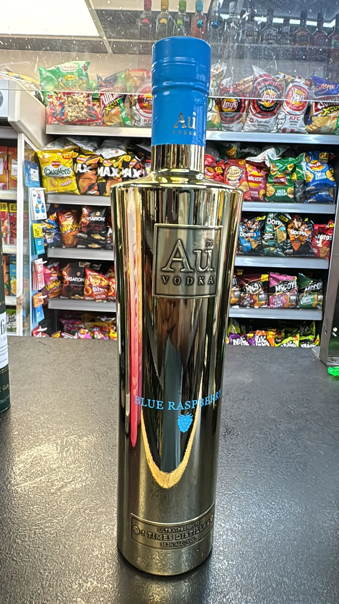 AU Blue Raspberry 70cl