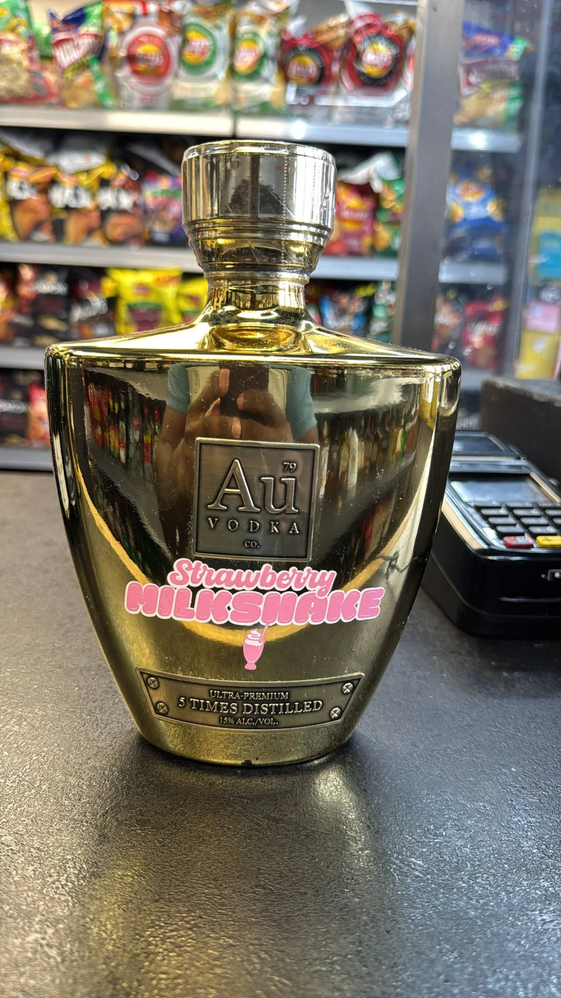 AU Strawberry Milkshake 70cl