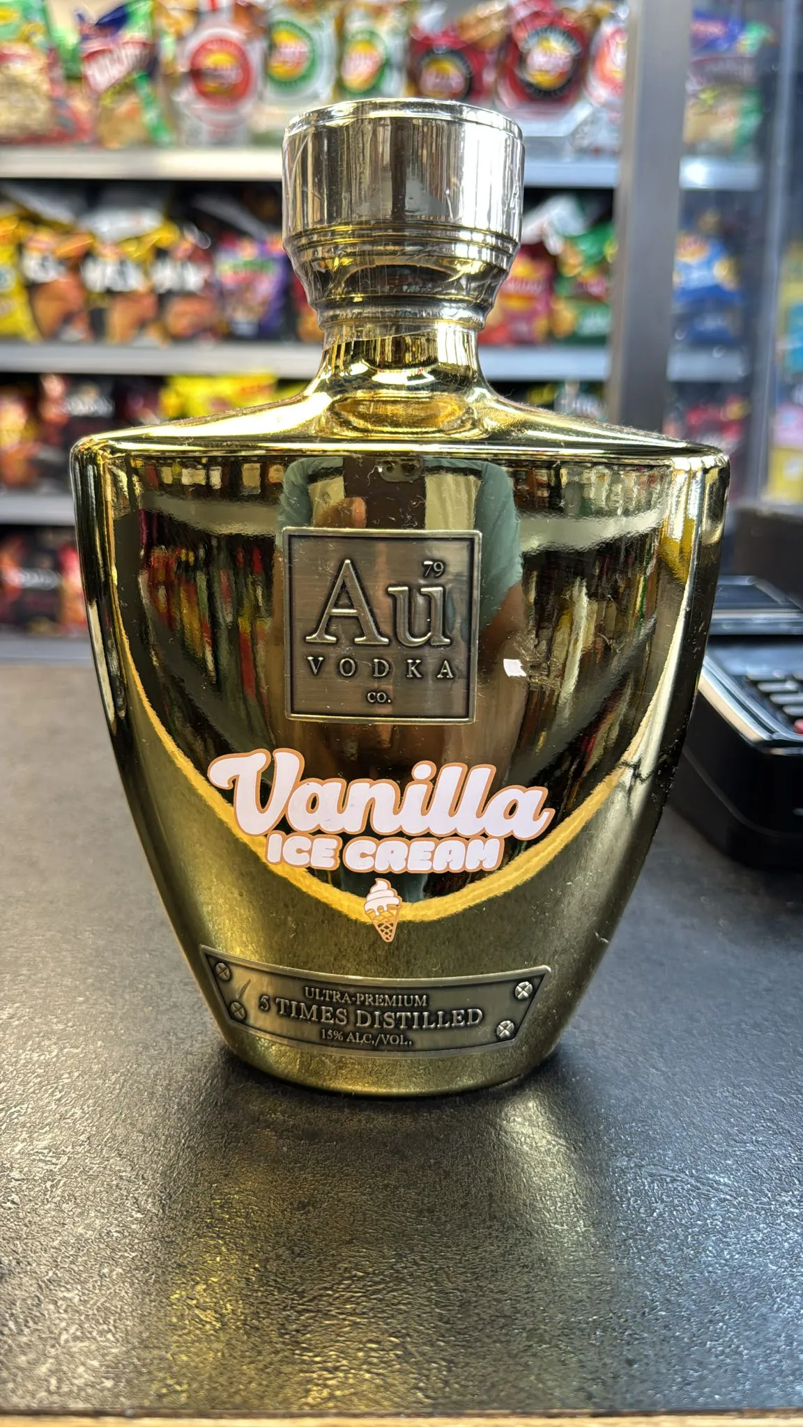 AU Vanilla Ice Cream 70cl