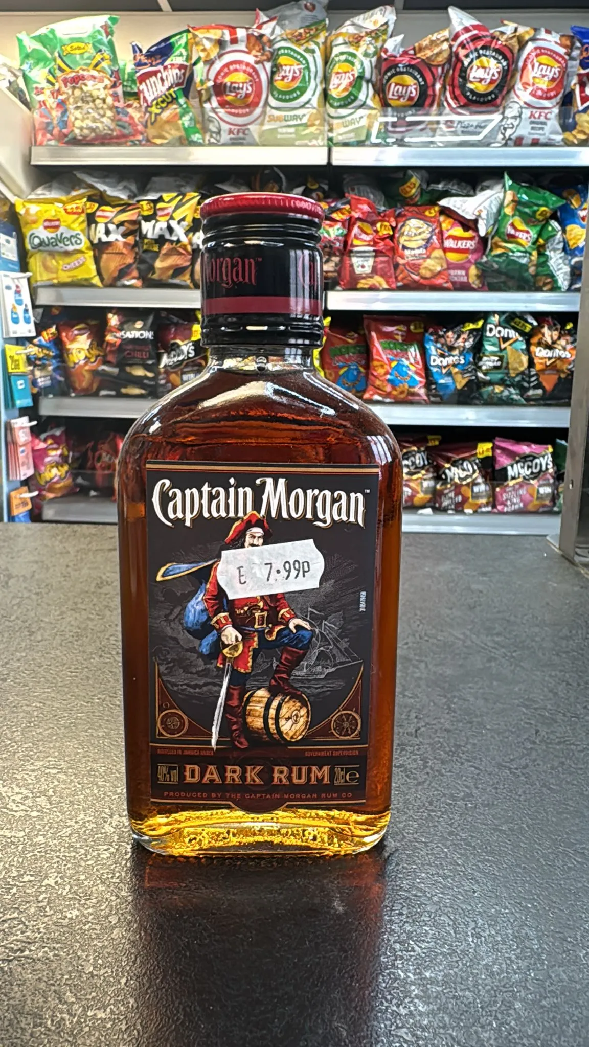 Captain Morgan Dark Rum 20cl