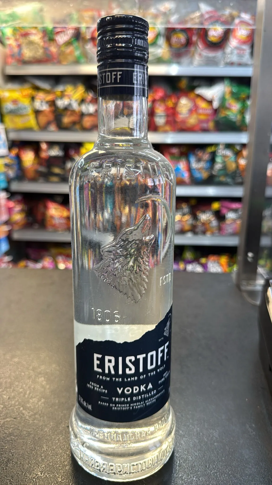Eristoff Vodka 70cl