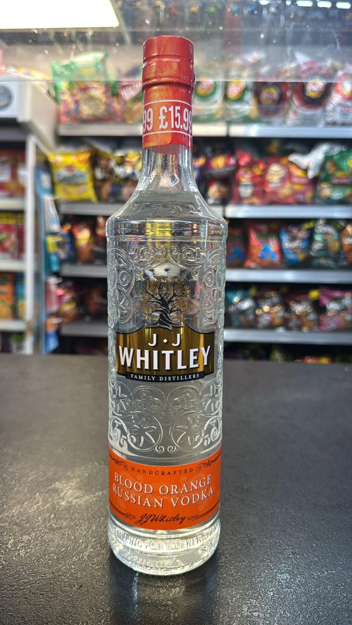 J.J. Whitley Vodka 70cl